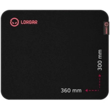 LORGAR Mousepad Main 323 360mmx300mmx3mm/Control/B