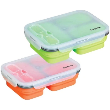 Klausberg SILIKONOWY SKLADANY LUNCH BOX KLAUSBERG 