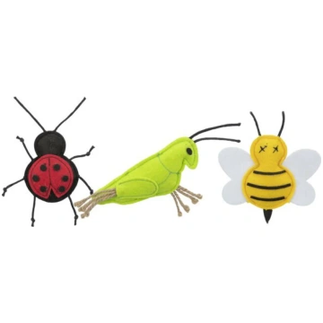 Rotaļlieta kaķiem - Trixie Insects, felt, catnip, 
