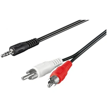 Techly Audio stereo cable Jack 3.5mm to 2x RCA M/M