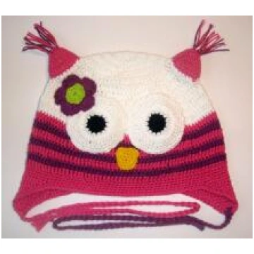 Happy Ulula Handmade Happy Flower Owl 73 Adīta cep
