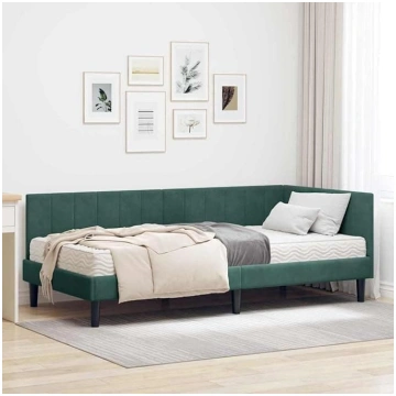 Fashionable Padded Bed Frame, Wooden Slatted Frame