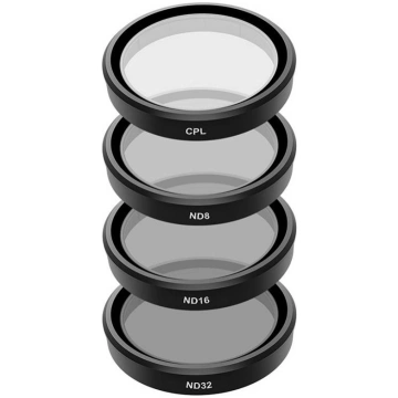 Set of 4 TELESIN CPL/ND8/ND16/ND32 filters for DJI