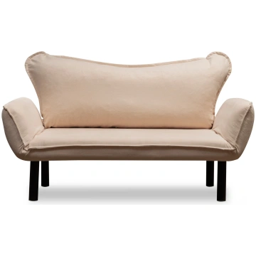 Divvietīgs dīvāns-gulta Hanah Home Chatto , krēmkr