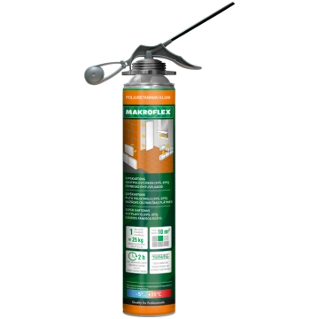 Līme poliuretāna Makroflex PU Adhesive EPS, XPS, M