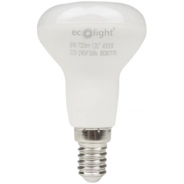 Led spuldze R50 E14 8W 4000K 720lm Metroled