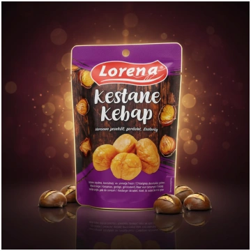Uzkodas - Kastaņi kebabs, Lorena 125g Bursali