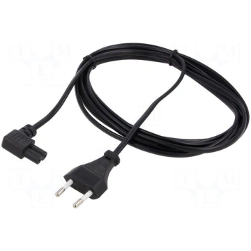 Cable | 2x0.75mm2 | CEE 7/16 (C) plug,IEC C7 femal