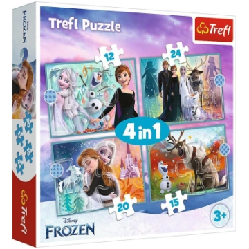 Trefl Puzzle Niezwykły Frozen TREFL | 465636 | 590