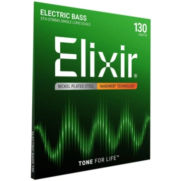 15430 Bass Nanoweb Single 5th Light 130 Elixir - m