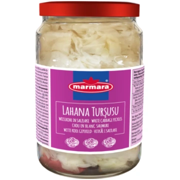 Konservi - Marmara kāposti ar burkāniem 720ml