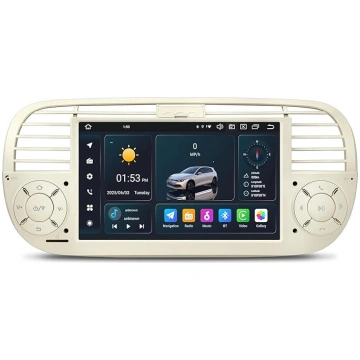 SWTNVIN Android 14 Auto radio priekš Fiat 500 (200
