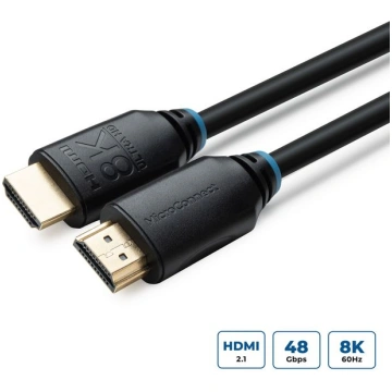 MicroConnect 8K HDMI cable 1.5m Supports 2.1 8K@60