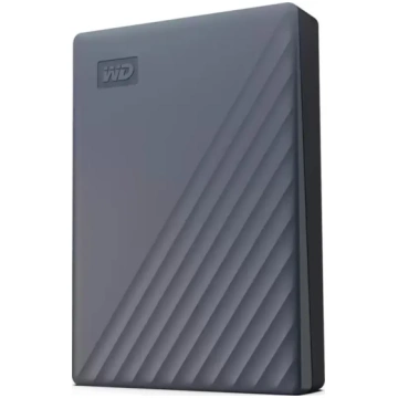 WD My Passport ārējais HDD disks 6TB grafīta krāsā
