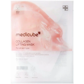 Medicube Collagen Lifting lokšņu sejas maska, 27 g