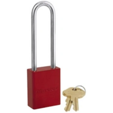 6835LTRED | Aluminium padlock - Keyed Different Ma