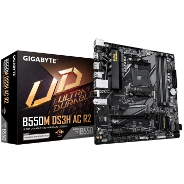 Micro ATX plate GIGABYTE B550M DS3H AC R2 — AMD B5
