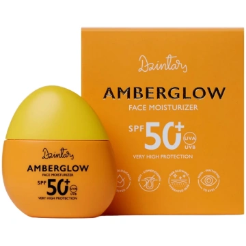 Dzintars Mitrinošs krēms sejai SPF50+ Amberglow, 5