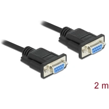 Delock RS-232 Cable Serial D-Sub9 female to female