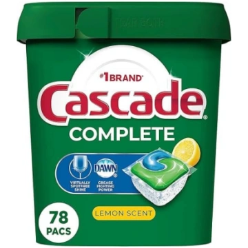 Cascade Complete trauku mazgājamās mašīnas kapsula