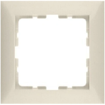 Berker B.kwadrat Frame Single Cream Nav norādīts