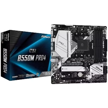 ASRock B550M Pro4 (B550M PRO4; 90-MXBDK0-A0UAYZ; B