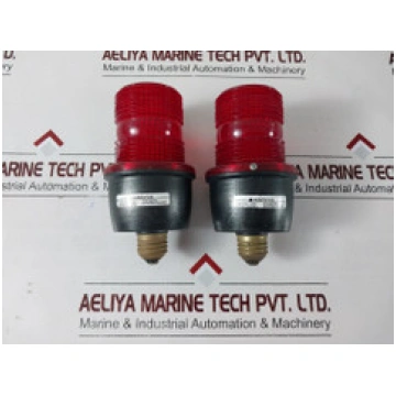 Federal Signal Lp3E Red Strobe Warning Light
