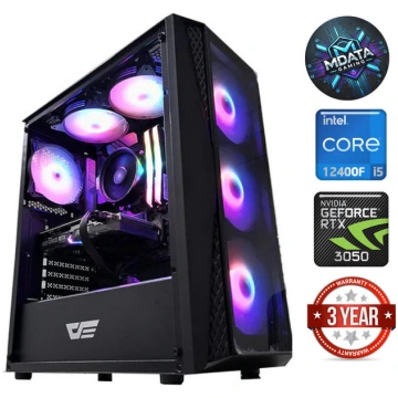 Dators Mdata Gaming Core I5-12400f 32gb 2tb Ssd Rt