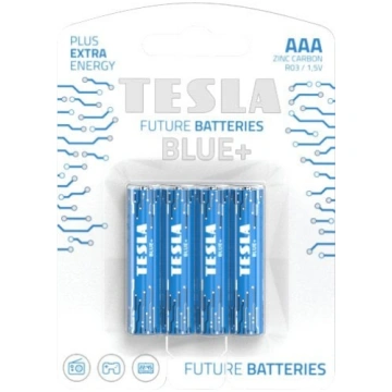 Tesla Tesla Blue Zinc Carbon Baterijas Aaa (r03, M