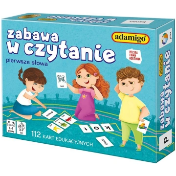 Adamigo Reading fun - Educational game ( 7523 ) pu