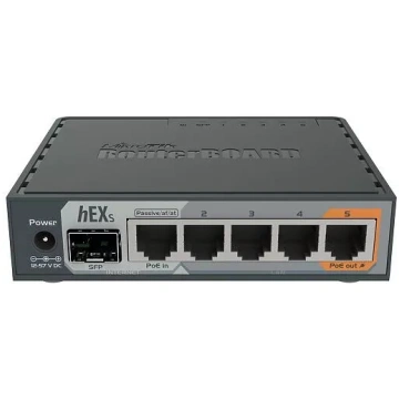 Vadu maršrutētājs Mikrotik hEX S