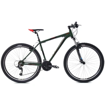 Kalnu velosipēds Capriolo LC 9.1, 29", zaļš/sarkan