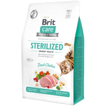 Barība kaķiem – Brit Care Cat Grain-Free Sterilize