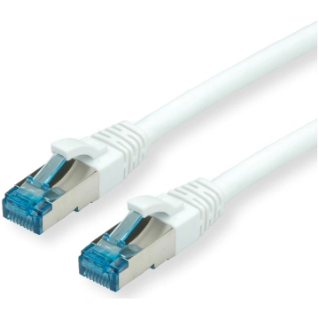 Value S/FTP Patch Cord Cat.6A (Class EA), white, 0