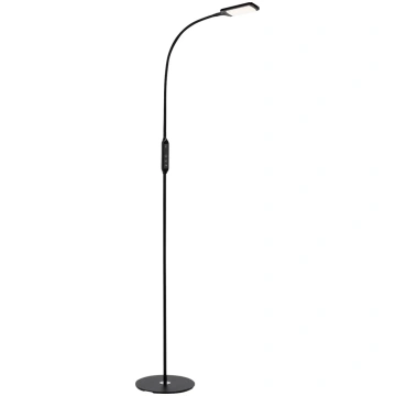 LED stāvlampa Office Remote, melna, aptumšojama, C