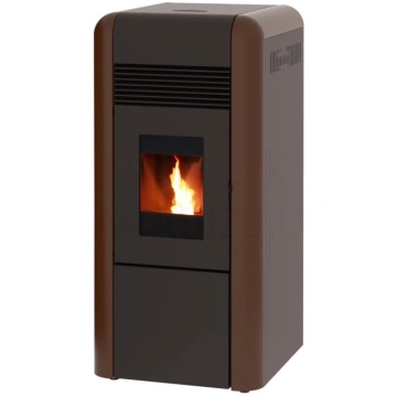 ALFA PLAM granulu centrālapkures kamīns DINO 24kW 