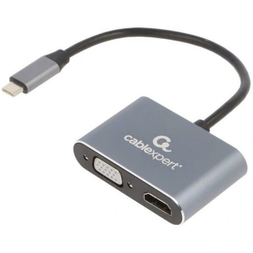 Gembird USB Type-C to HDMI + VGA Display Adapter S