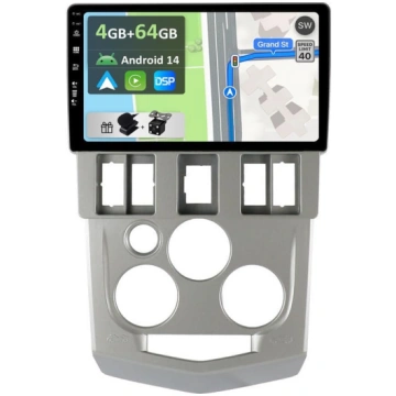 [4GB+64GB] Android 14 Autoradio für Renault logan/