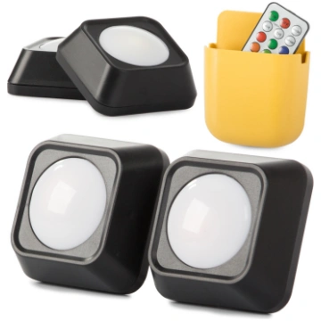 Bezvadu nakts lampiņa RGB LED ar tālvadības pulti,