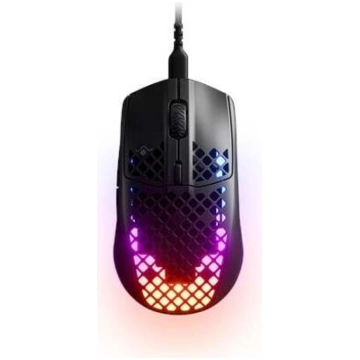 Vadu spēļu pele Steelseries Aerox 3, melna krās