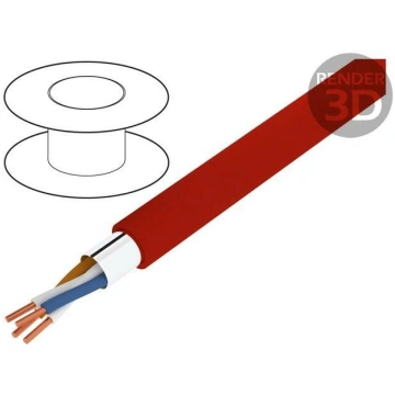 Wire: control cable; YnTKSYekw; 2x2x1mm; Insulatio