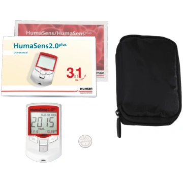 HumaSens2.0plus Ierīce glikozes, urīnskābes un hol
