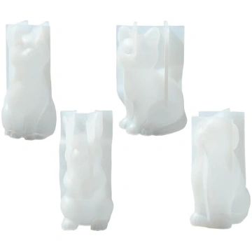 Stiesy Sveču veidnes sveču izgatavošanai, 3D dzīvn