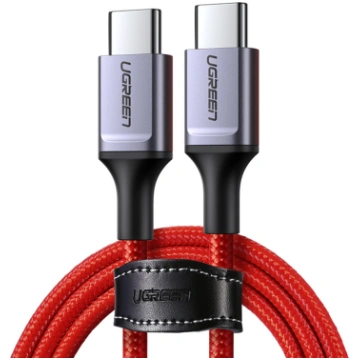 Pīts kabelis USB-C - USB-C 2.0 3A sarkans UGREEN 6