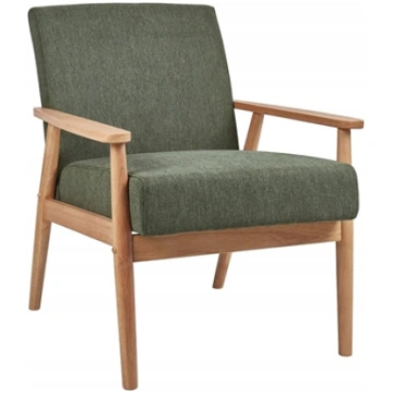 Beliani Fotel ESRUM Zielony 566198 Bel