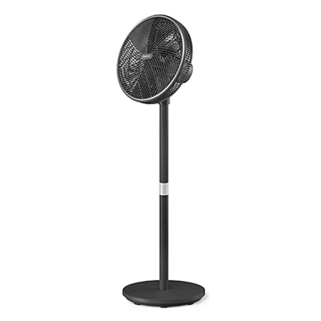 Philips 3000, melna - Grīdas ventilators, CX3550/0