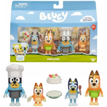 Figūriņu komplekts, ar piederumiem Moose Toys Blue