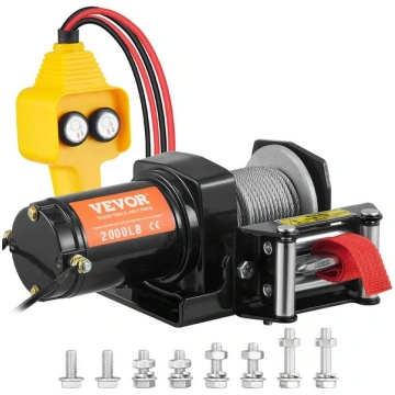 Elektriskā vinča 907 kg/2000 LBS, 12V