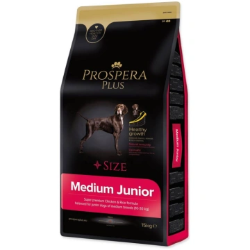 Prospera Plus Medium Junior sausā barība vidēju šķ