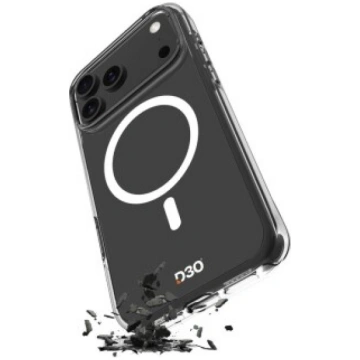 Puro Impact Clear D3O TPU+PC Case Compatible with 